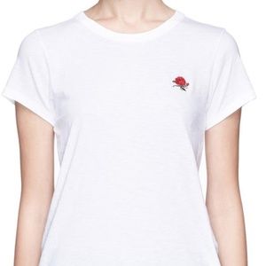 Rag and Bone Rose T-shirt